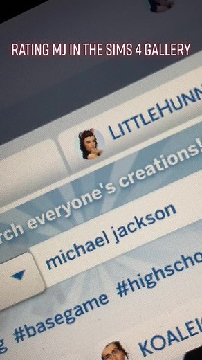 Rating Michael Jackson from the sims 4 gallery #sims4rating #rating #sims4cas #createasim #viral #fyp