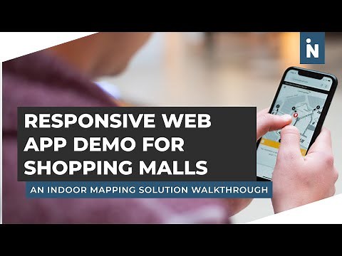 Responsive Web App for Shopping Mall Indoor Maps Demo | Mappedin