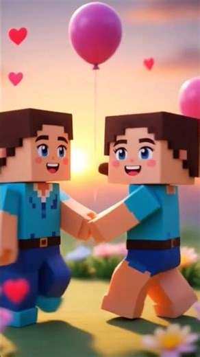 "Minecraft Love Story: Gift & Romance in a Blocky World