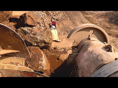 " INSIDE a Rock Quarry : JAW-DROPPING & 🗿Giant ROCK QUARRY Crushing Operations 🪨⛏️💥 | JAW-Crushing "