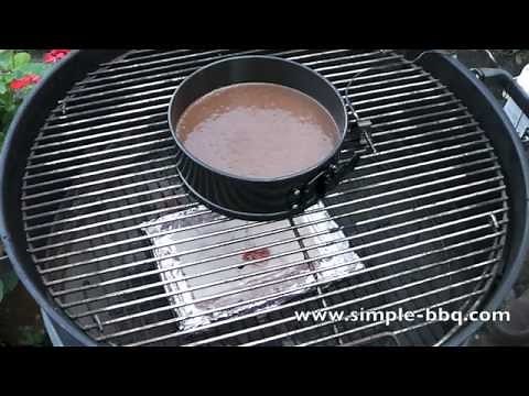 How to bake a cake in a BBQ