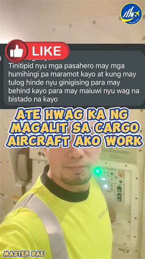 6.1K views · 319 reactions | Ate huwag ka naman magalit sa akin  #reels #Loadmaster #cargo #freighter #aviation #airline #OFW | Master Bae | Facebook