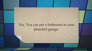 Bathroom in Detached Garage - October 20, 2022