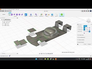 cara menggunakan dasar Create Form di autodesk fusion 360