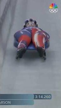 Ashley Farquharson delivers an emotional bronze for Team USA in women’s luge. 🥉