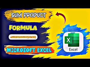 Master the SUMPRODUCT Formula in Microsoft Excel | Easy Step-by-Step Tutorial 🚀