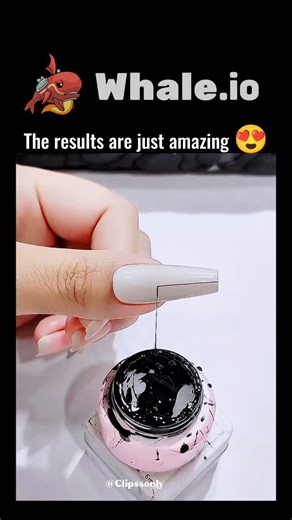 Movie Clips 🍿 Scenes on Instagram: "The post shares a short video tutorial on the string-pull nail art technique, using a thread dipped in black polish to create precise stripes on long white acrylic nails, a method popular in DIY beauty since at least 2020 for its ease and professional finish. Posted today by @Lathief22 , a daily content creator, it has amassed over 3 million views and 1,500 likes, sparking replies in Indonesian and English praising the "cute" and "creative" design. This hack