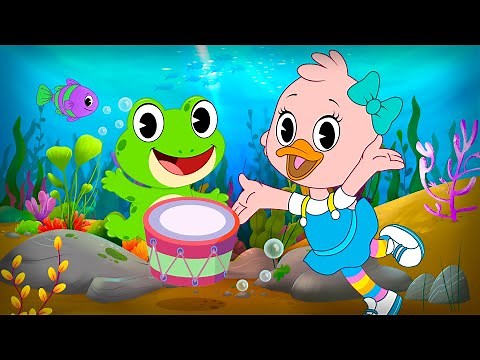 La Patita Lulú y Los Patiamigos - Cucu Cantaba la Rana | Canciones Infantiles