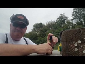 Herter's 00 buck. Ammo Range test.