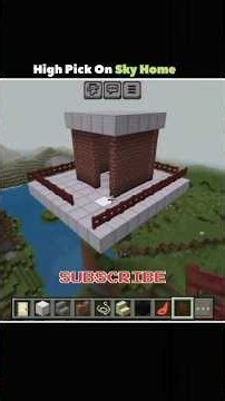 Sky Home Minecraft Mobile #short #minecraft