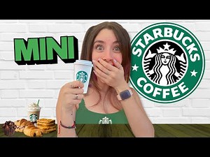 CONVIERTO MI CASA EN UN STARBUCKS MINIATURA | Lyna Vlogs