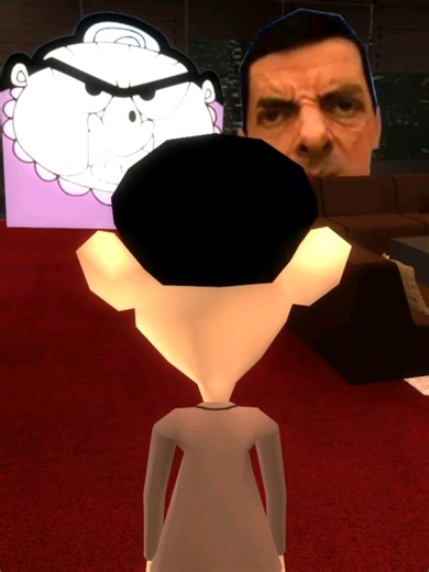 Mr Bean Encounters Nextbots in Hilarious Adventure