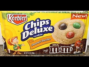 Keebler Chips Deluxe Peanut Butter with Milk Chocolate M&M’s Cookies Review
