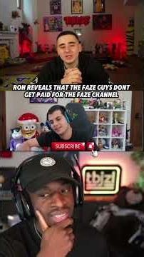 Ron And Lacy Reveal The Faze Guys Dont Get Paid For The Faze Channel