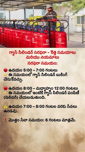 New LPG Gas Cylinder Rules 2026 | Updated Booking & Delivery Timings Explained