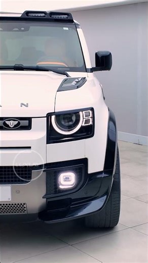 Urban power meets timeless design 🤍\nLand Rover Defender Urban White — where adventure and elegance