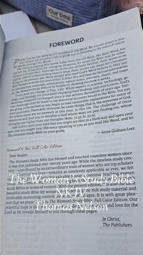 Sitting outside looking through the Woman's Study Bible #NKJV #womensstudybible