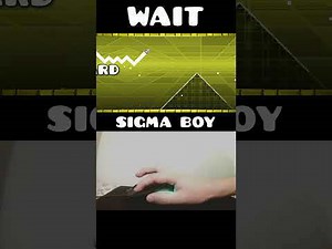 Sigma boy Geometry Dash #shorts #geometrydash #deluxe12