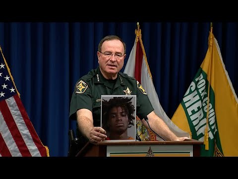 Full Grady Judd Press Conference: 'Rapper' arrested for murder