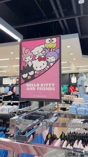Say hello to the cutest new Hello Kitty and Friends collection 🎀 ❤️ Available on Click & Collect here: https://bit.ly/3XqfalC 🛍️ | Primark