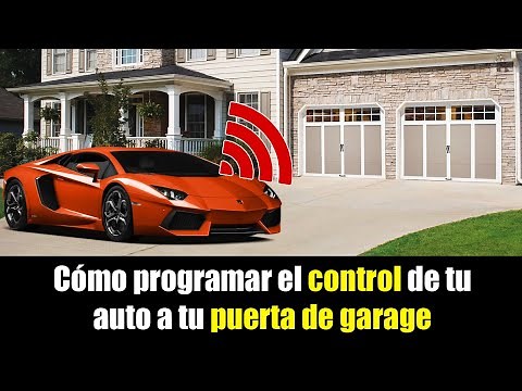 Cómo programar el control de tu auto a tu puerta de #garage #Houston