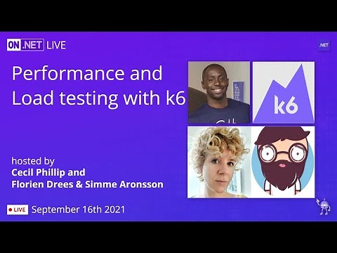 On .NET Live - Performance and Load testing with k6