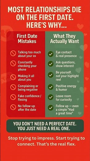 Why Most First Dates Fail — And How to Actually Connect