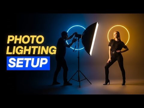 How to Set Up Photo Studio Lighting for Beginners (Full Guide)