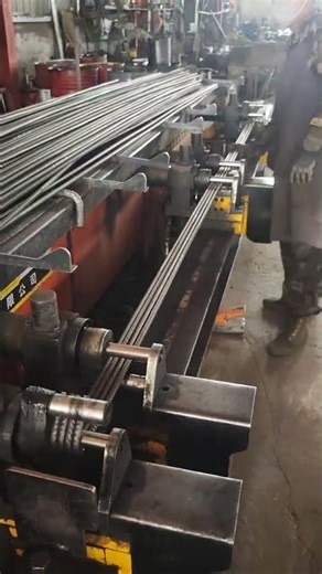 During the production of deformed steel bars #factory #steel #rebar #warehouse #industry