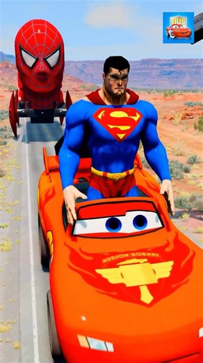 Weird Cars Going to Giant Spinner Hammer Crash in BeamNG.drive
