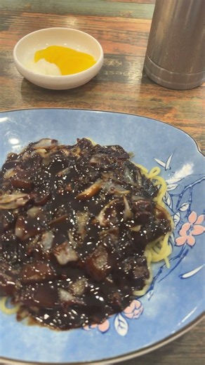 13:33 In front of Busan Station, Jangchunbang, Busan Jajangmyeon, 7,000 won