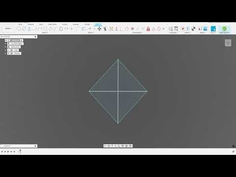 Fusion 360 quick reference tutorial - mirror function in sketch mode -