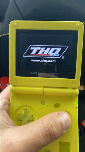 Finding Nemo on the gameboy advance sp