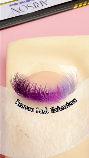 How to Remove Lash Extensions Step by Step