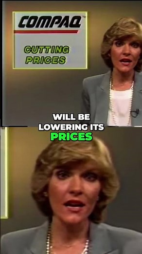 Compaq Price Drop Alert: IBM Portable Forces Competition #shorts