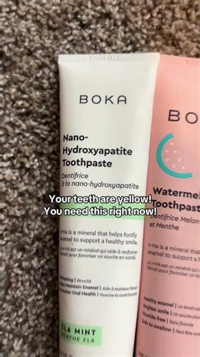 Boka toothpaste with nano-hydroxyapatite for a gentle, effective clean | Product Review