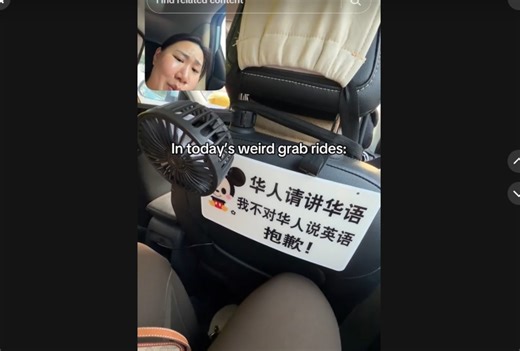Ride-hailing trip in Singapore sparks probe over driver’s language rule (VIDEO)