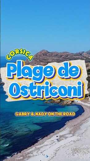 One of the most beautiful beaches in Corsica: plage de Ostriconi
