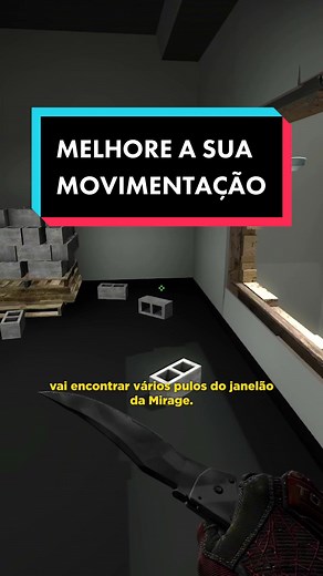 Esse aqui é pra você ficar com a movimentação de pro #csgo #cs