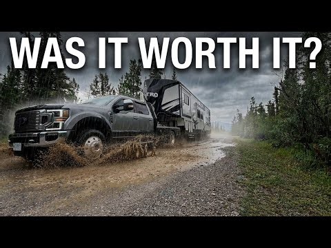 RV Camping & Rainstorms Along the Alaska Highway: How to Make the Best of It!