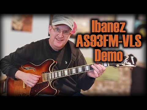 Ibanez AS93FM-VLS Semi-Hollow Guitar Demo