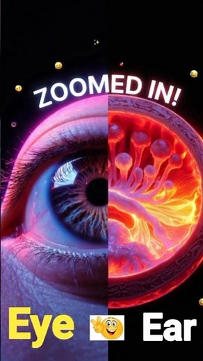 Eye vs Ear – Which One is Actually More Insane? (Zoomed 1000x) #shorts #trending