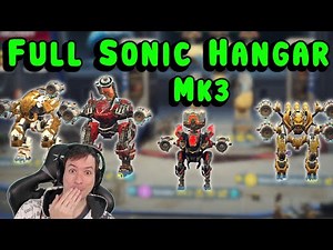 TRY-HARD Sonic Hangar Mk3 - War Robots Live Stream Gameplay WR