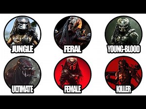 Every Single PREDATOR / Yautja Variant Explained