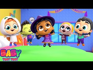 Five Little Monsters | Scary Nursery Rhymes and Baby Songs | Spooky Videos and Kids Songs