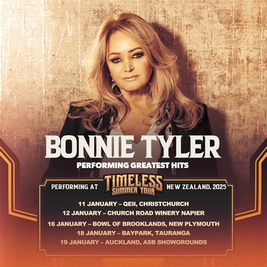 598 reactions · 55 shares | I am so excited to be back in New Zealand in January as part of the Timeless Summer Tour, stopping at 퐁퐨퐰퐥 퐨퐟 퐁퐫퐨퐨퐤퐥퐚퐧퐝퐬 on 퐓퐡퐮퐫퐬퐝퐚퐲, 퐉퐚퐧퐮퐚퐫퐲 ퟏퟔ. Get ready for an incredible summer festival. Tickets are on sale now. Payment Plans Available timelesssummertour.com | Bonnie Tyler | Facebook