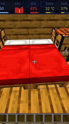 Minecraft Sleeping Time😪 #shorts #gaming