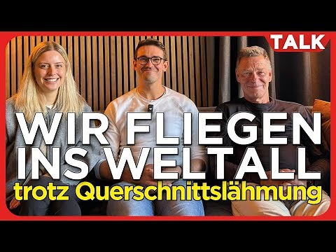 Vor Raketenflug: Michi Benthaus trotzt Rollstuhl & Hans Königsmann von SpaceX zu Blue Origin
