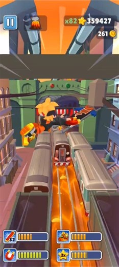 Subway Surfers Lava Event Gameplay | Insane Speed Run in Fire Mode 🔥#subwaysurfers #gaming #subway