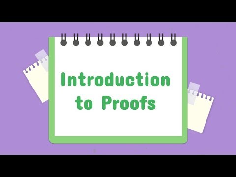 Foundations of Logic - Introduction to Proofs
